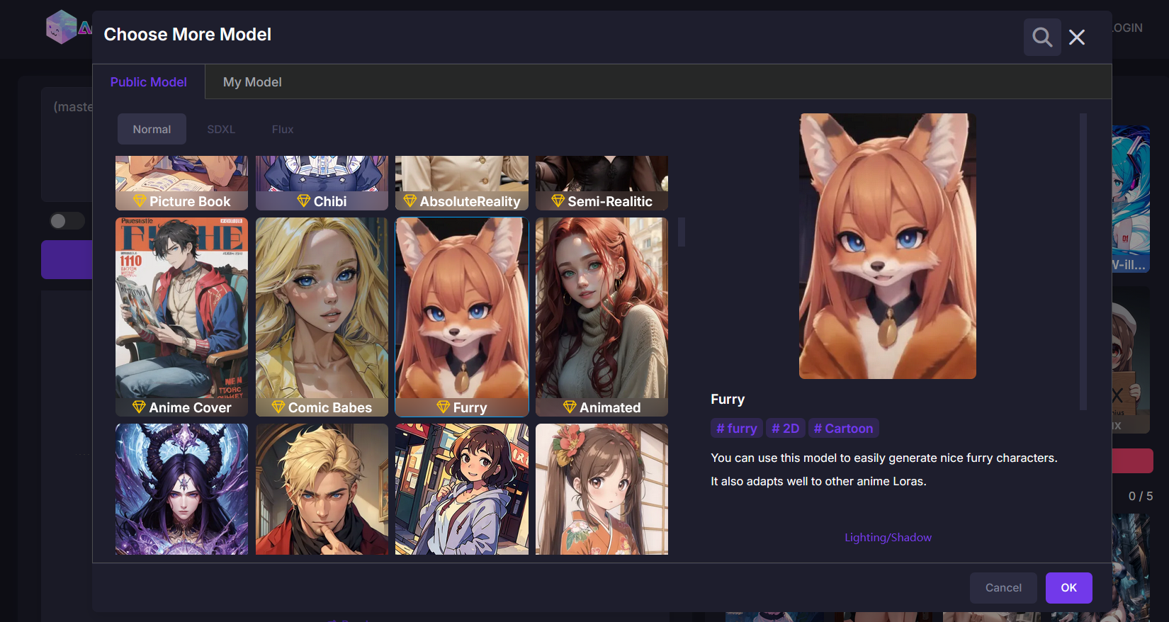 AnimeGenius AI Fursona Maker