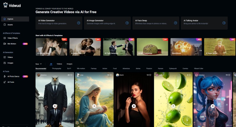Vidwud Video Generation Platform