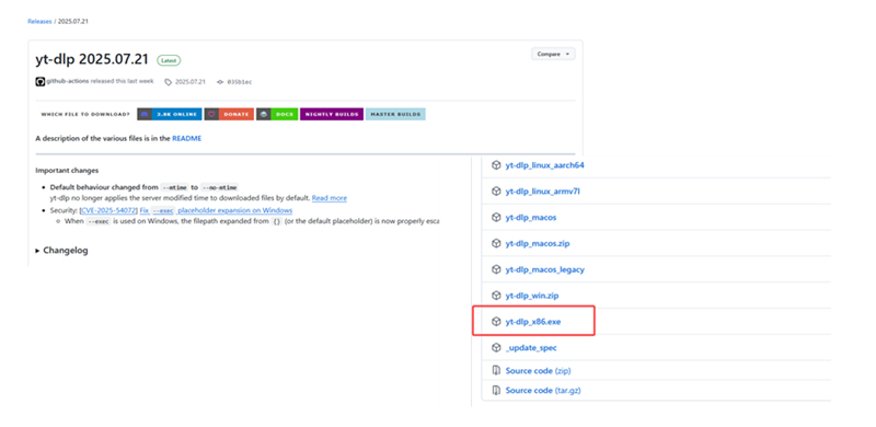 Github YouTube Video Downloader Open Source