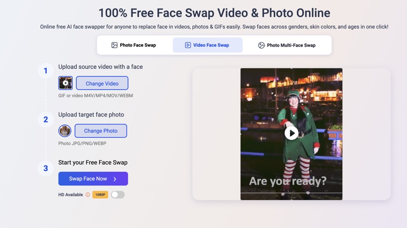 How to Do a Dancing Elf Face Swap Video