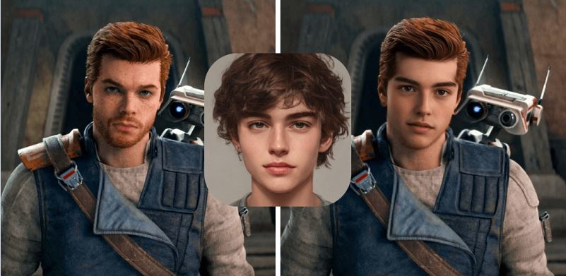 Star Wars Jedi Poster Face Swap