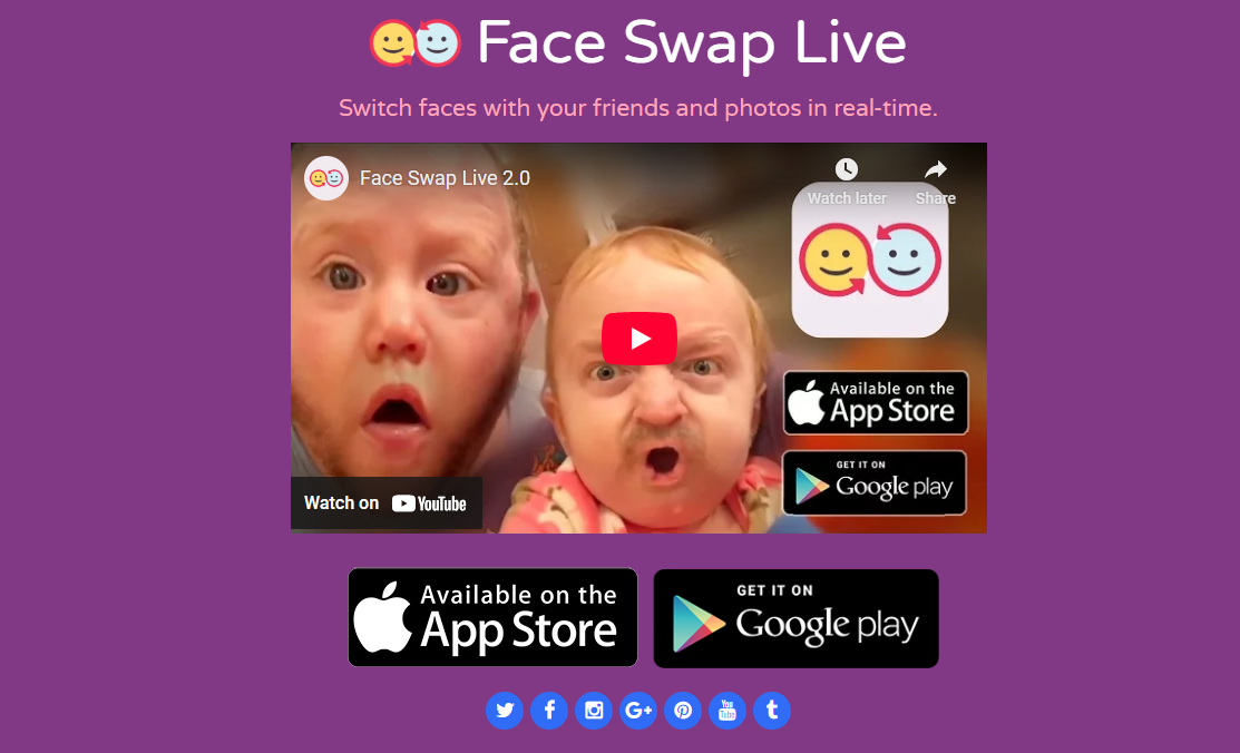 AI換身 Face Swap Live