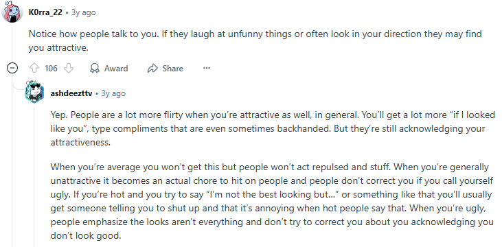 Am I Ugly on Reddit Answer