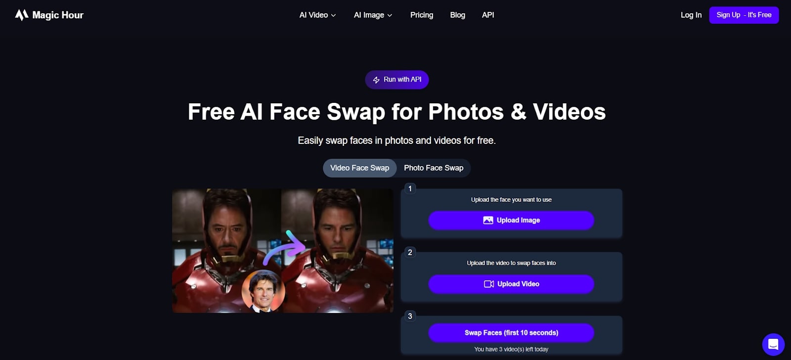 Magic Hour Face Swap