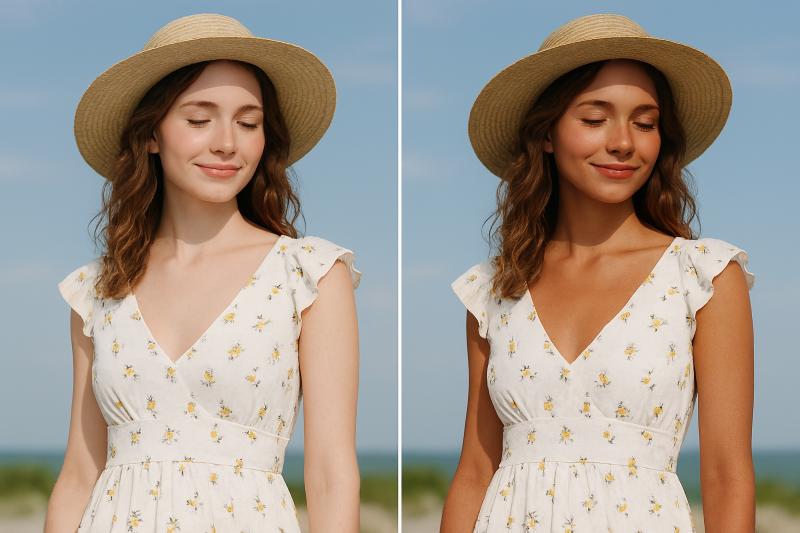 Achieving A Natural Skin Tan Color With A Tan Filter