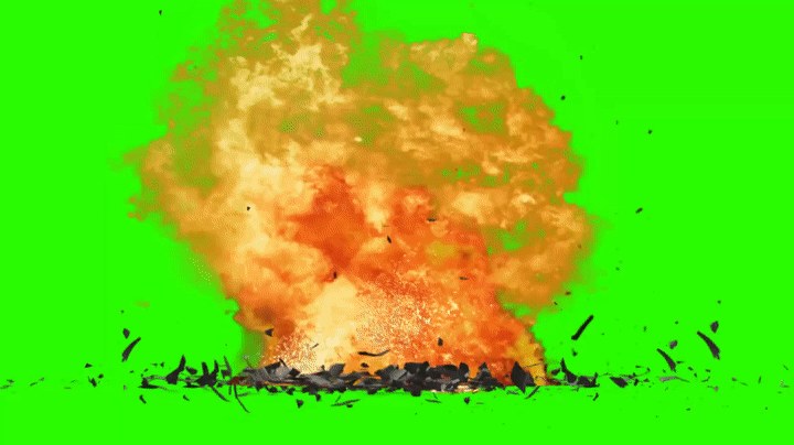 explosion_with_debris_green_screen_effects