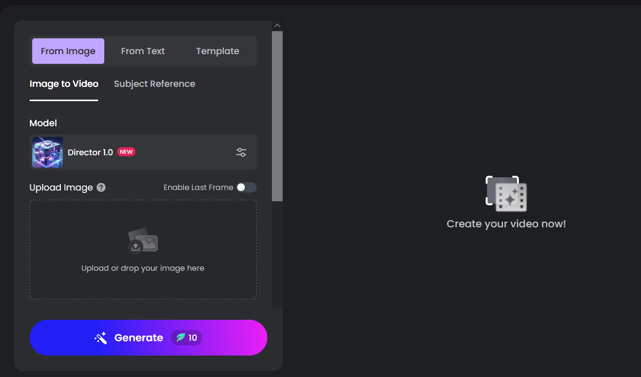 Fotor AI Walking Video Generator