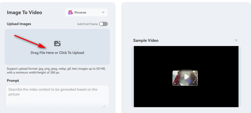 How to Put Your Face on a Muscle Body with Media.io AI Step 1