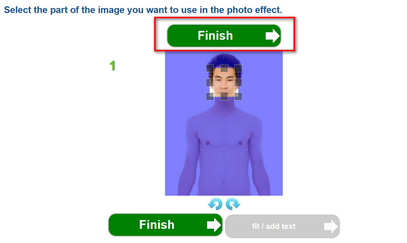 Put Your Face on a Muscle Body with PhotoFunny Step 3