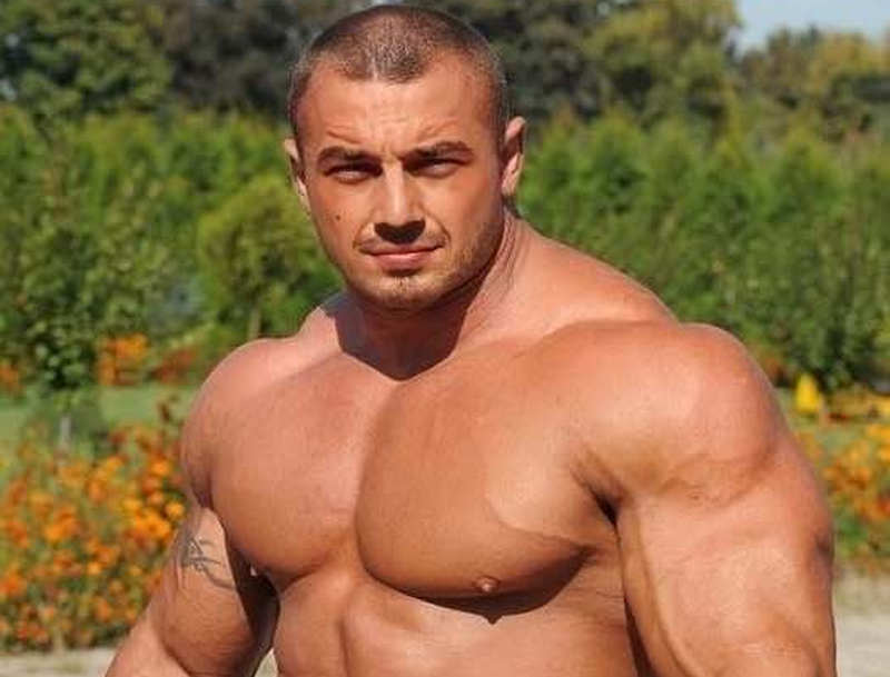 Put Your Face on a Muscle Body with YouCam Enhance Result