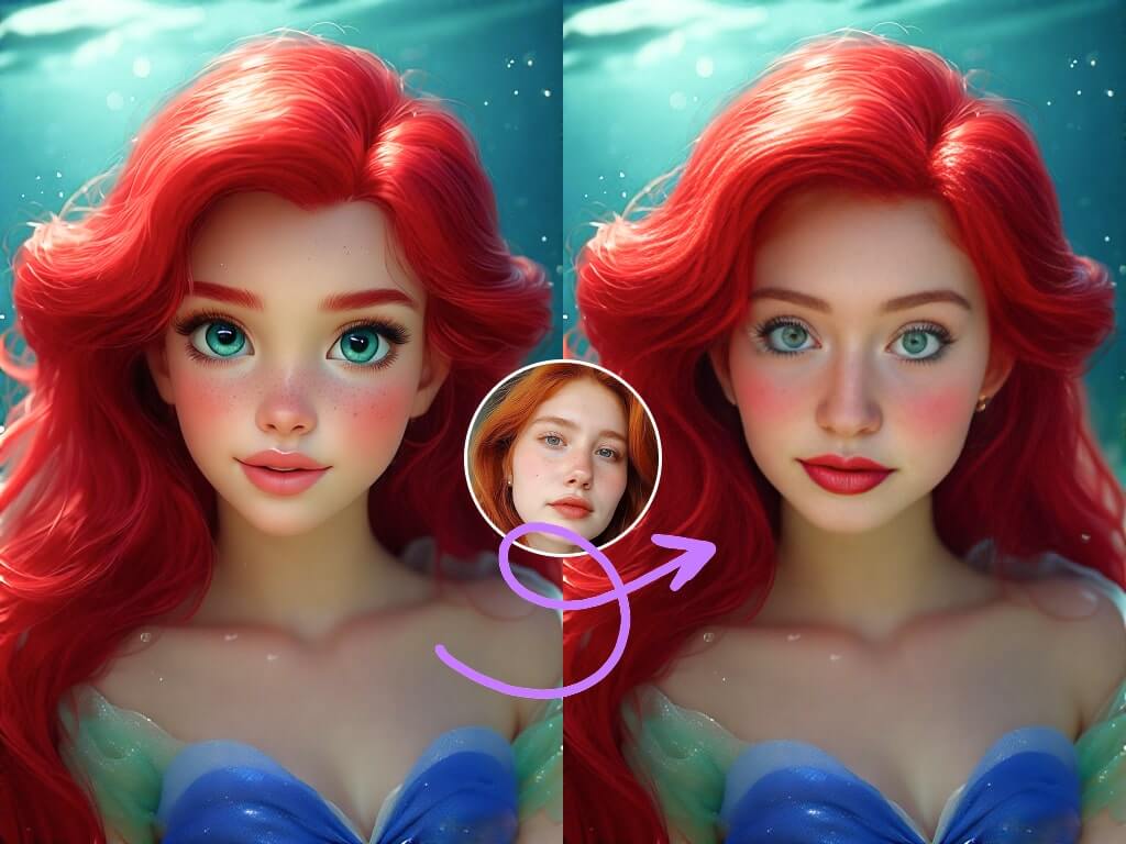 Ariel Face Swap