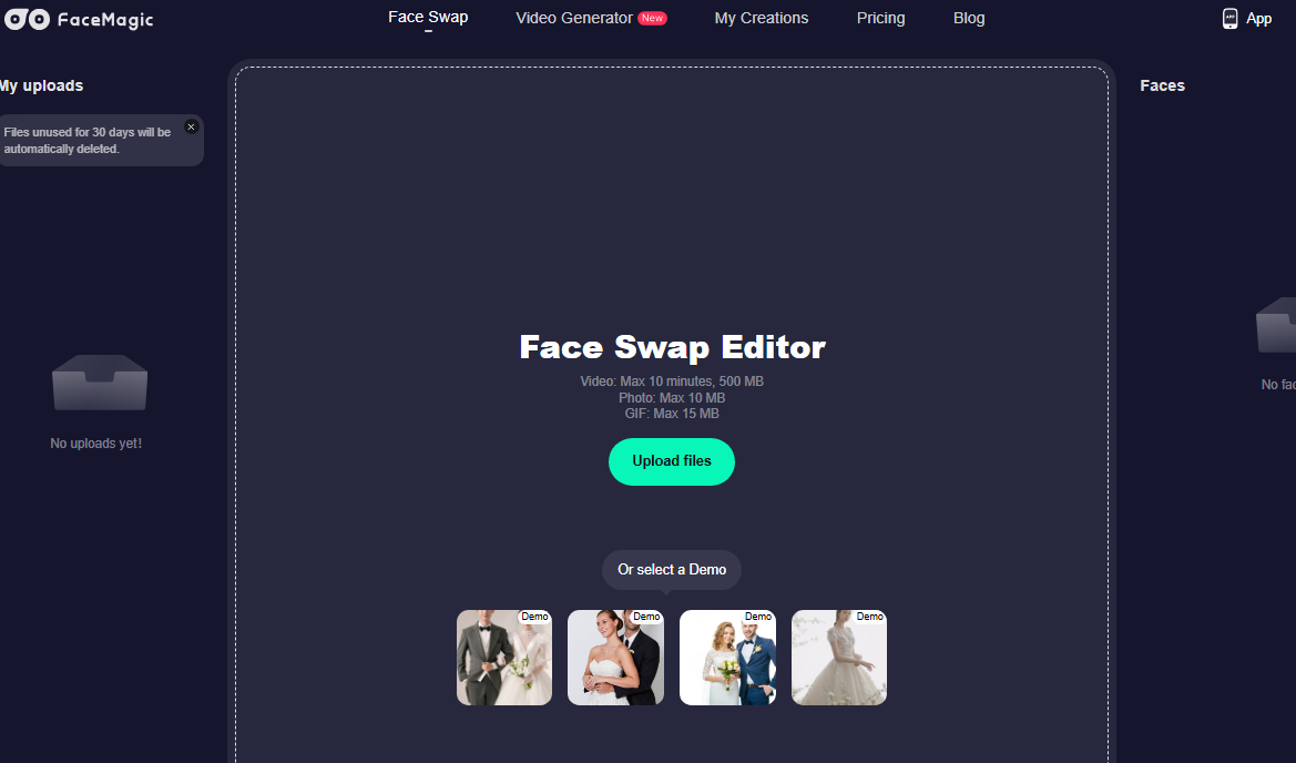 FaceMagic Spiderman Face Swap