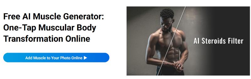 YouCam Free AI Muscle Generator