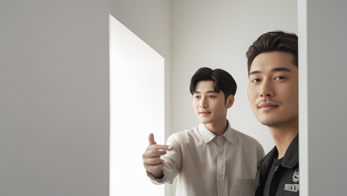 Behind the Scenes Selfie Template