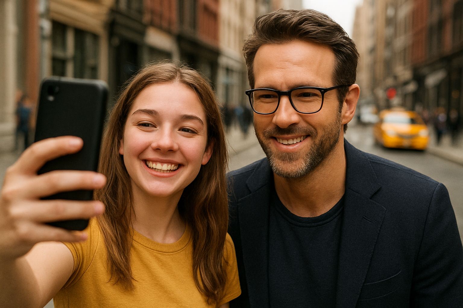 Selfie on Streets