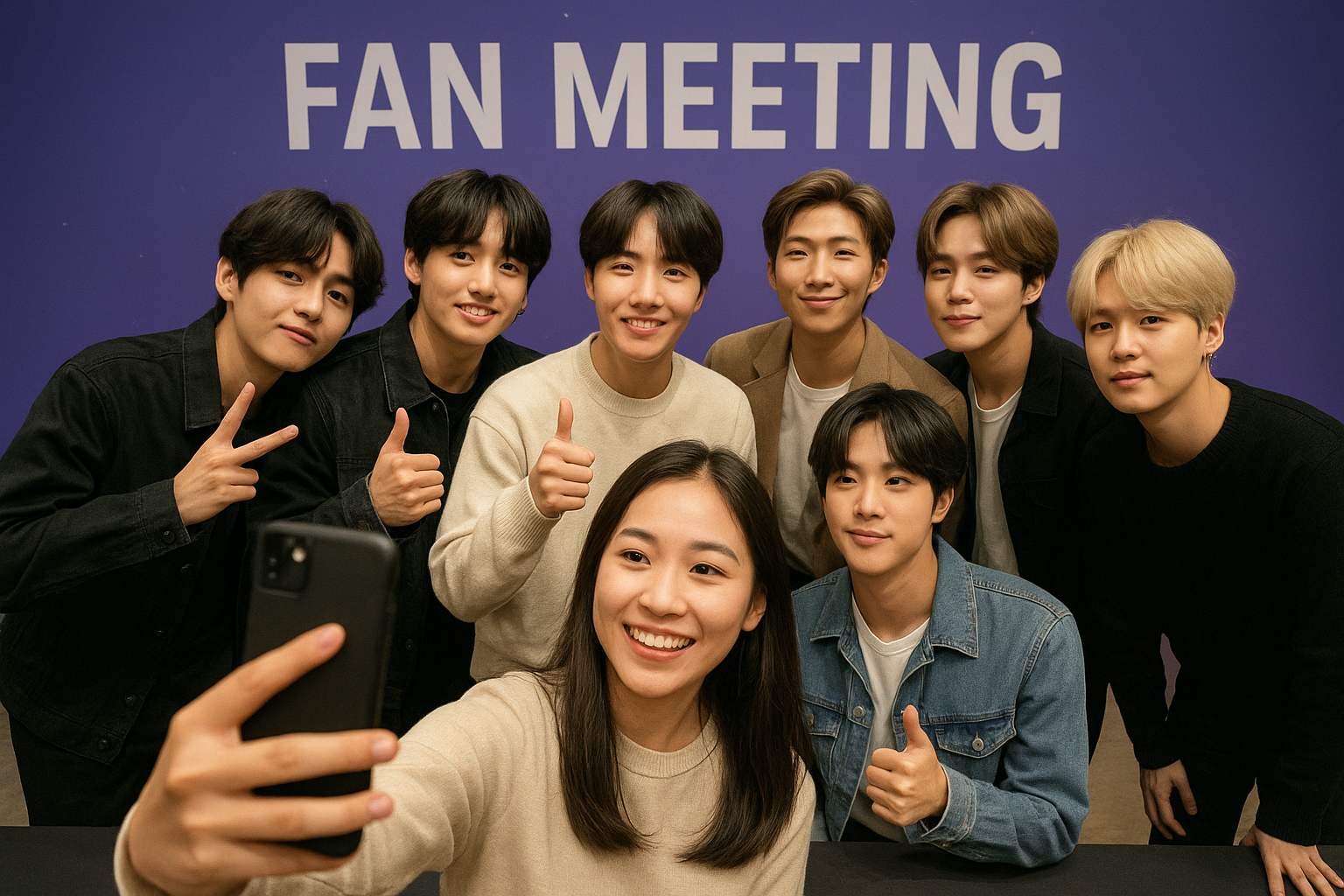Selfie with Kpop Idols