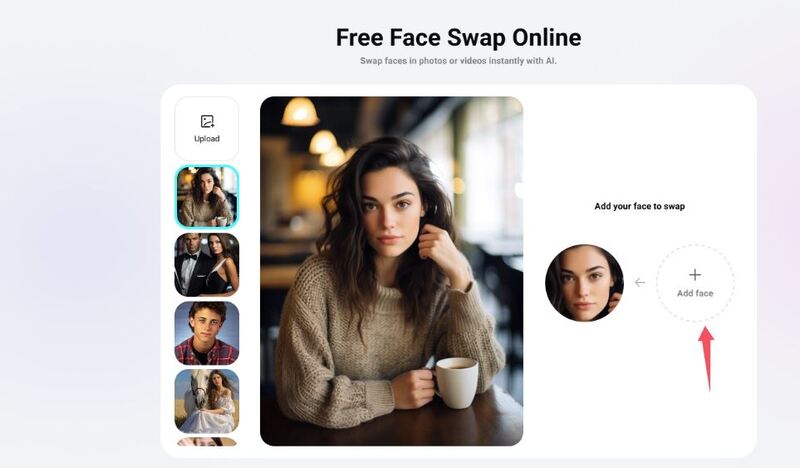 How to Use Artguru Face Swap - Step 2