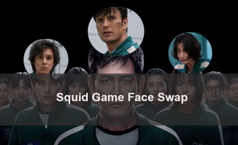 Squid Game Face Swap – AI Squid Game Character Generator by Swapping Faces