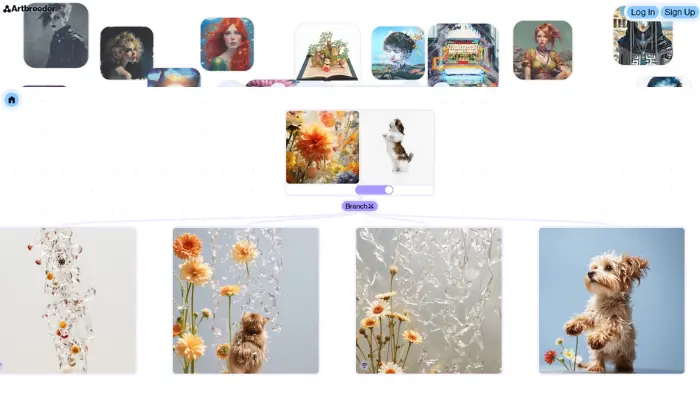 artbreeder para juntar foto