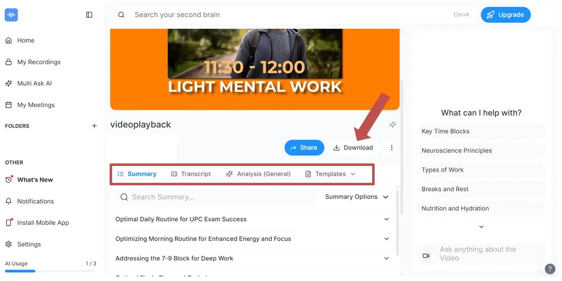 KI-Videoanalyse wird generiert