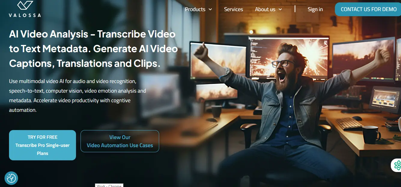 Valossa KI Videoanalyse