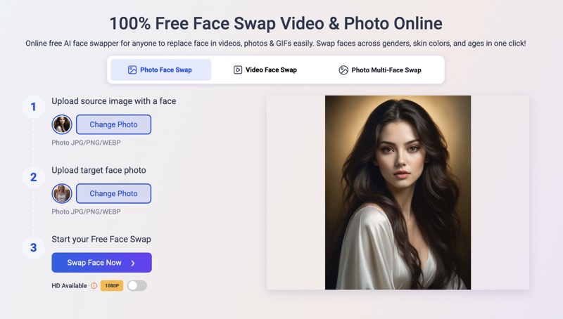 Vidwud Realistic Face Swap