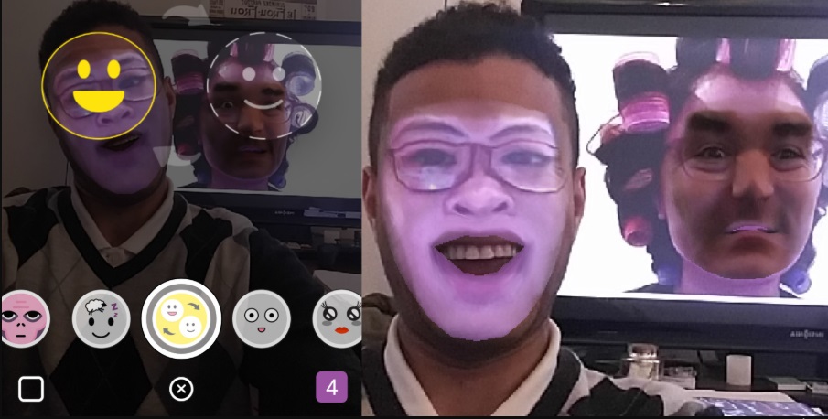 Snapchat Face Swap Filter for Father Son Face Swap