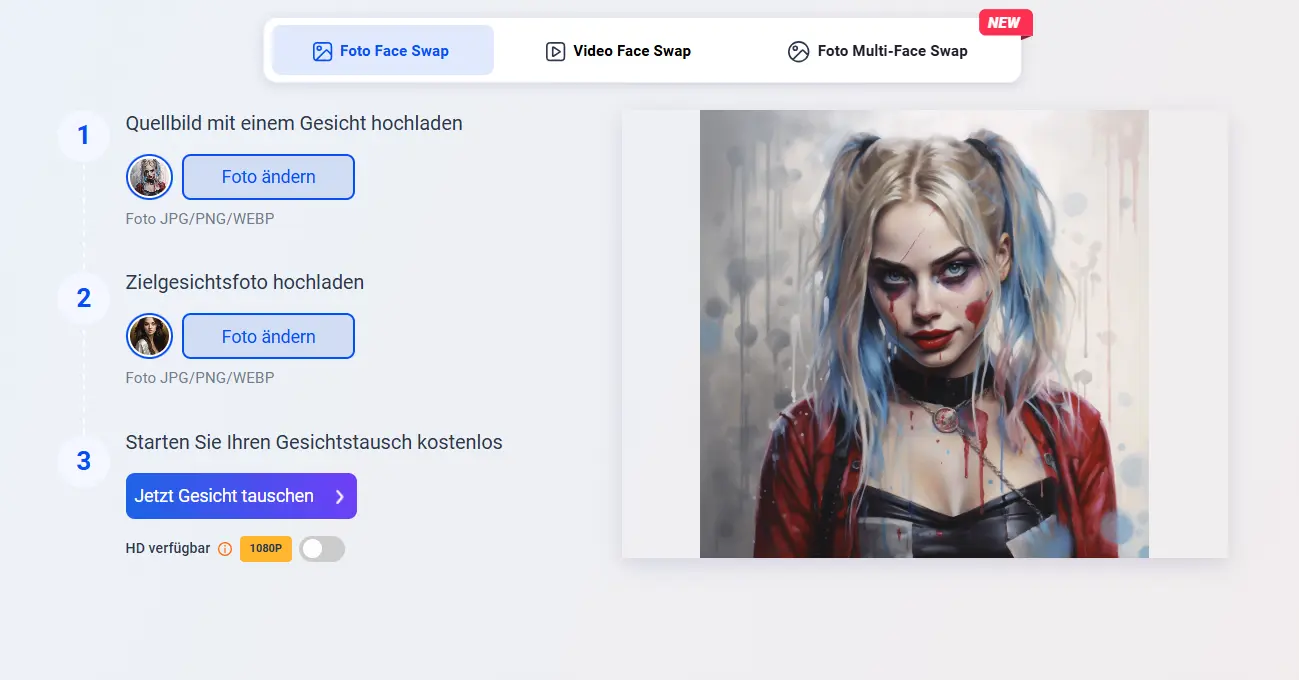 vidwud_gesichter tauschen kostenlos