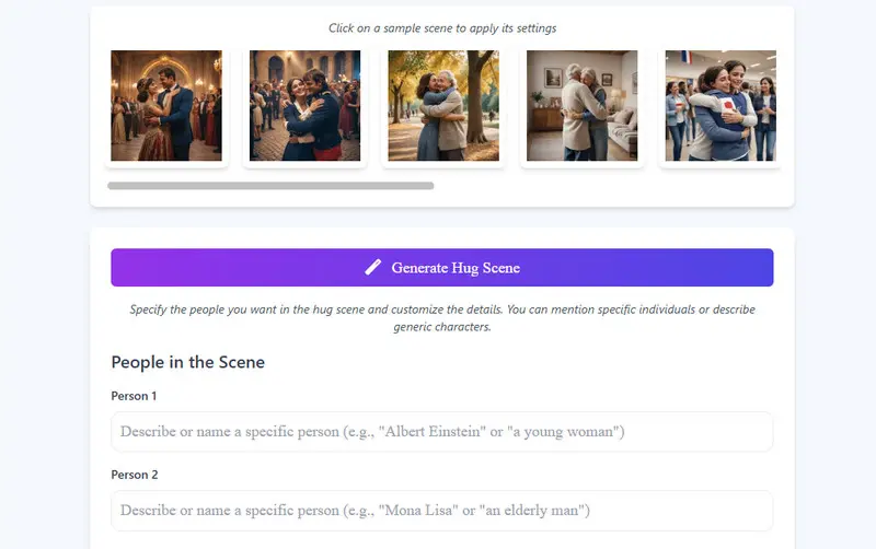 crear fotos de abrazos con IA-paso 1