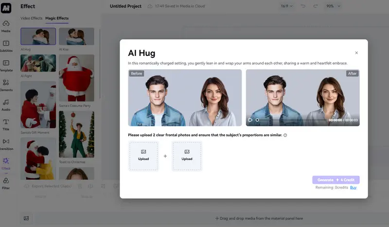 generador de abrazos con IA-Media