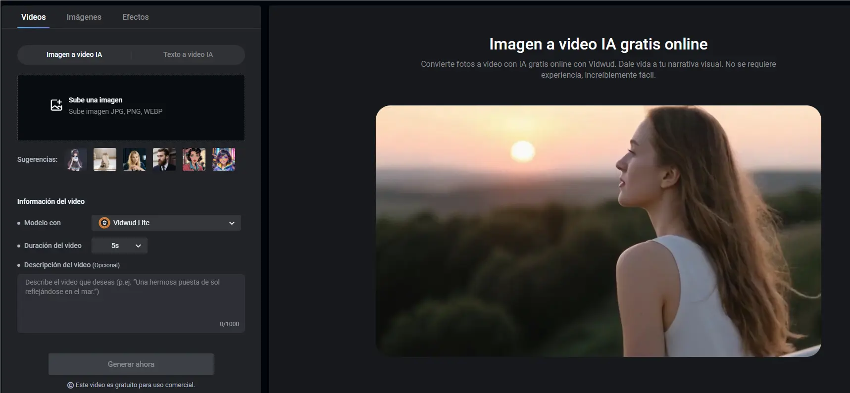 generador de abrazos con IA-Vidwud