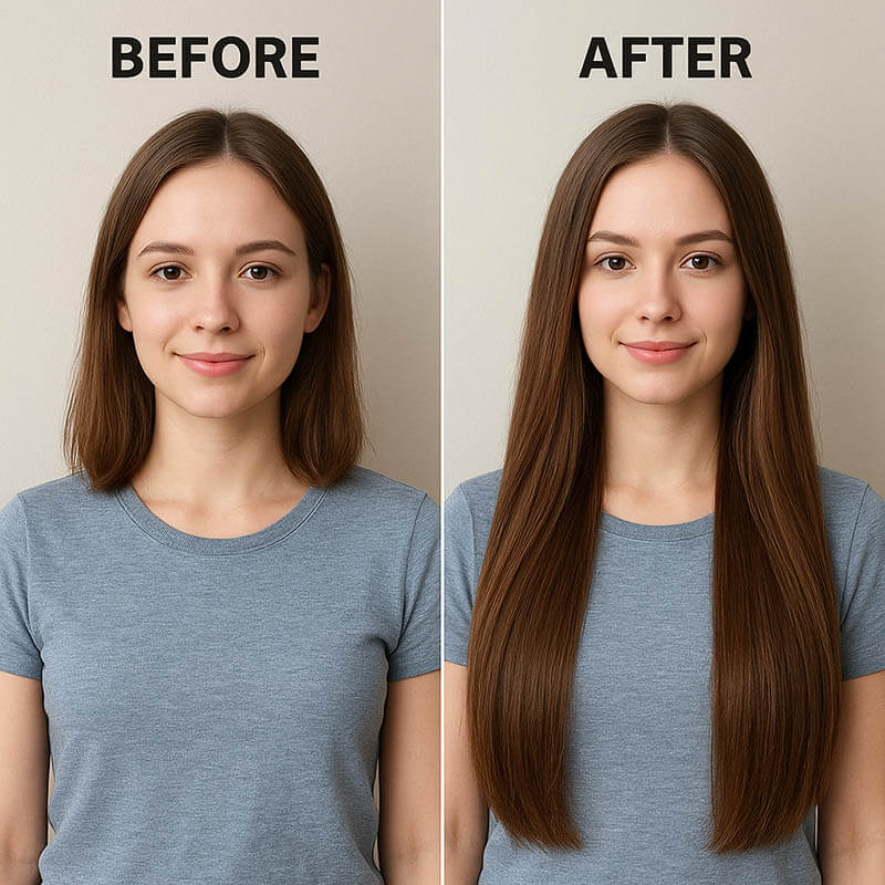 Long Hair Filter Example 1