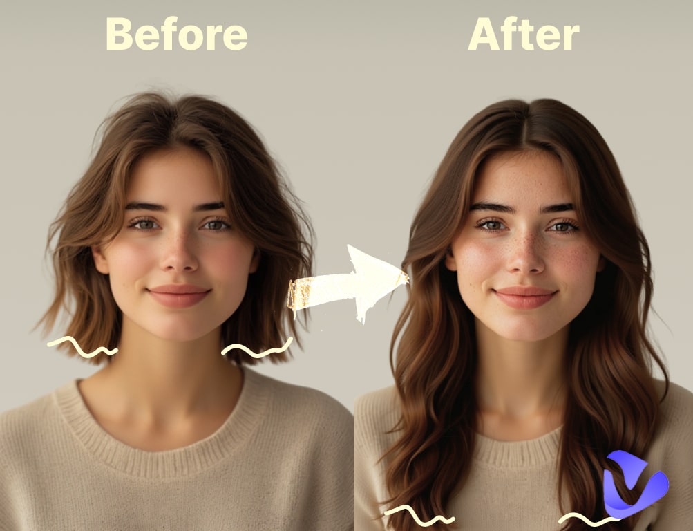 AI Long Hair Filter | Get an Instant Brand New Look & Rapunzel Hair Magic