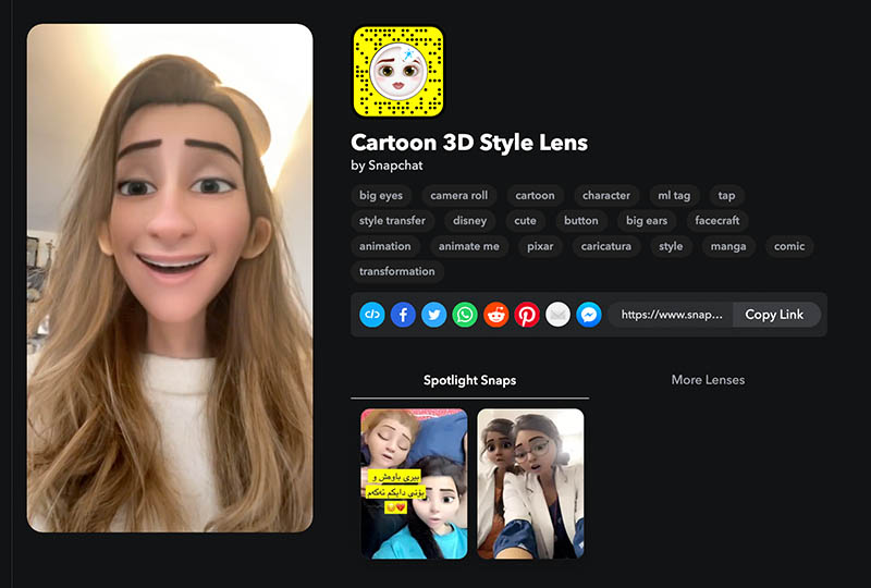 Snapchat Height Filter Cartoon