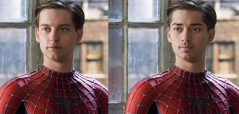 Cosplay Face Swap Example