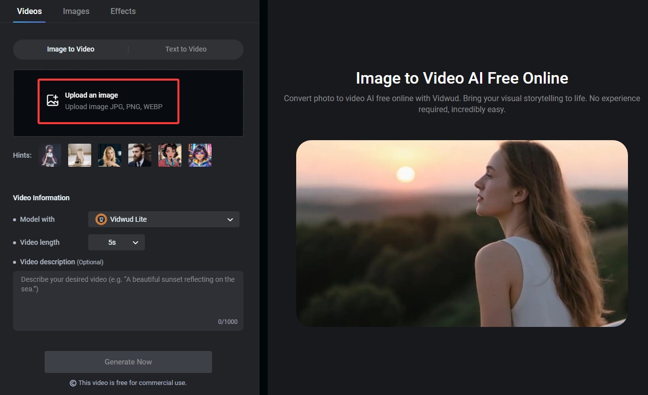 Upload Gothic Filter Picture