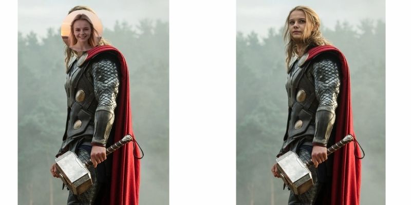 Gender Thor Face Swap
