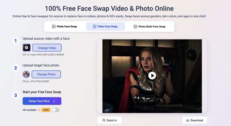 How to Create a She Thor Face Swap Video
