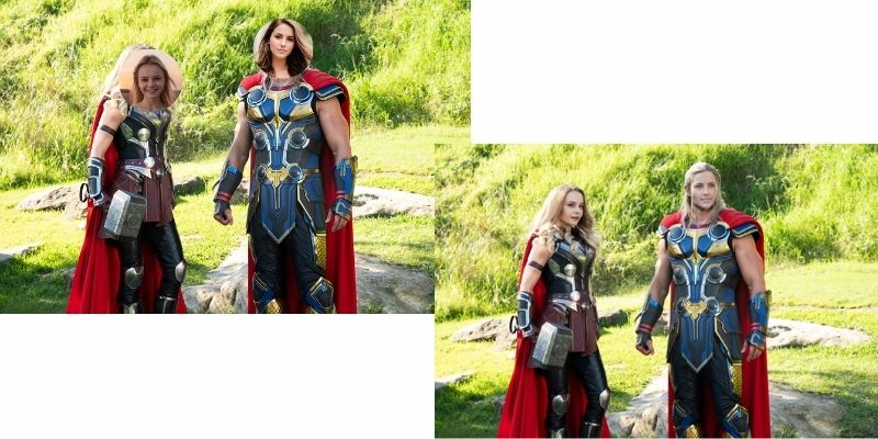 Multiple Lady Thor Face Swap