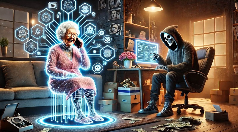 來自AI奶奶Daisy的O2詐騙電話影片