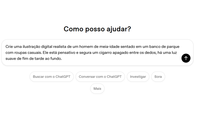 Escrevendo Prompt para Gerar Imagens no ChatGPT