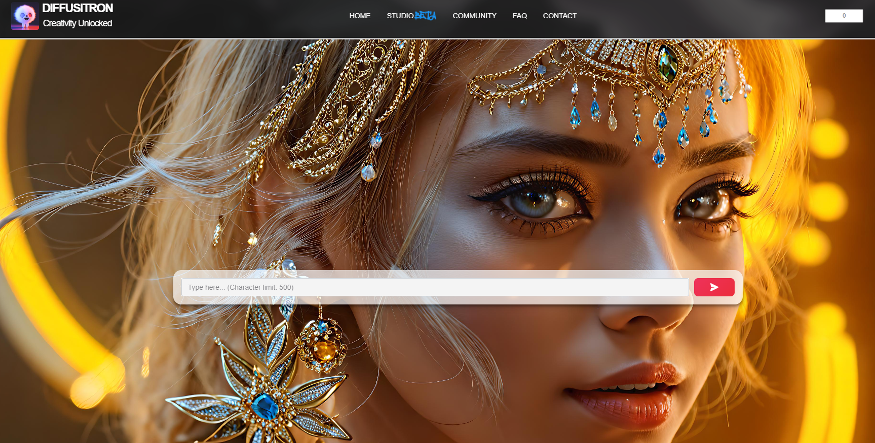 Diffusitron AI卡通變真實