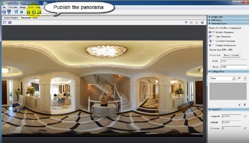 使用Panoweaver製作全景圖