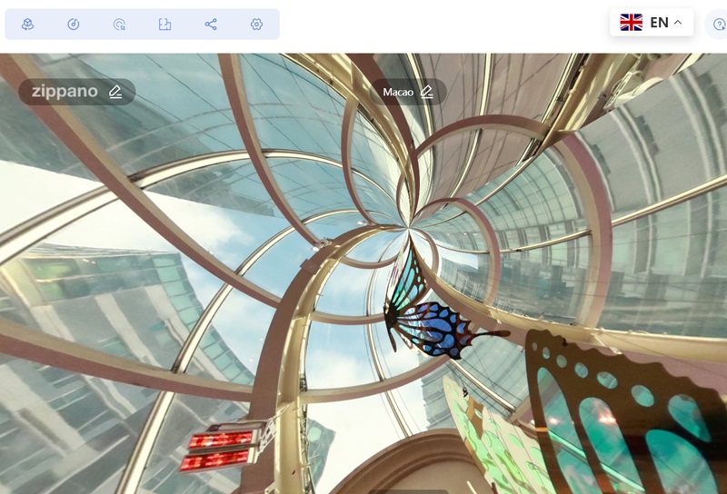 使用Zippano製作全景圖