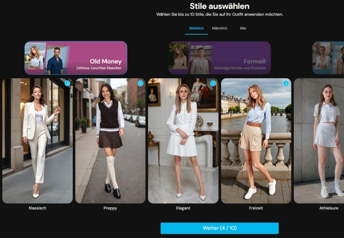 Top KI Outfit Generator MyEdit