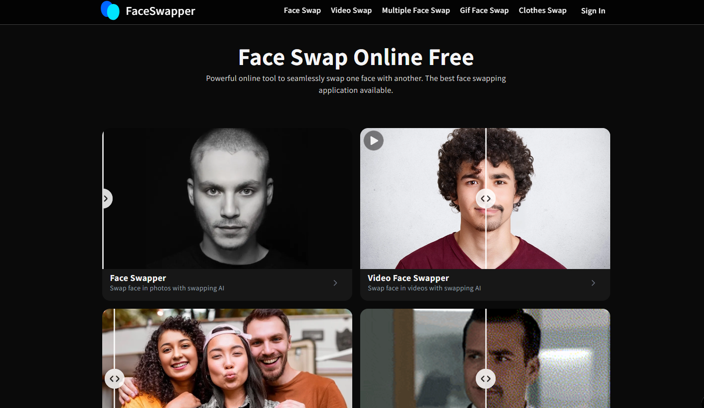 AI Image Deepfake Generator - Face Swapper