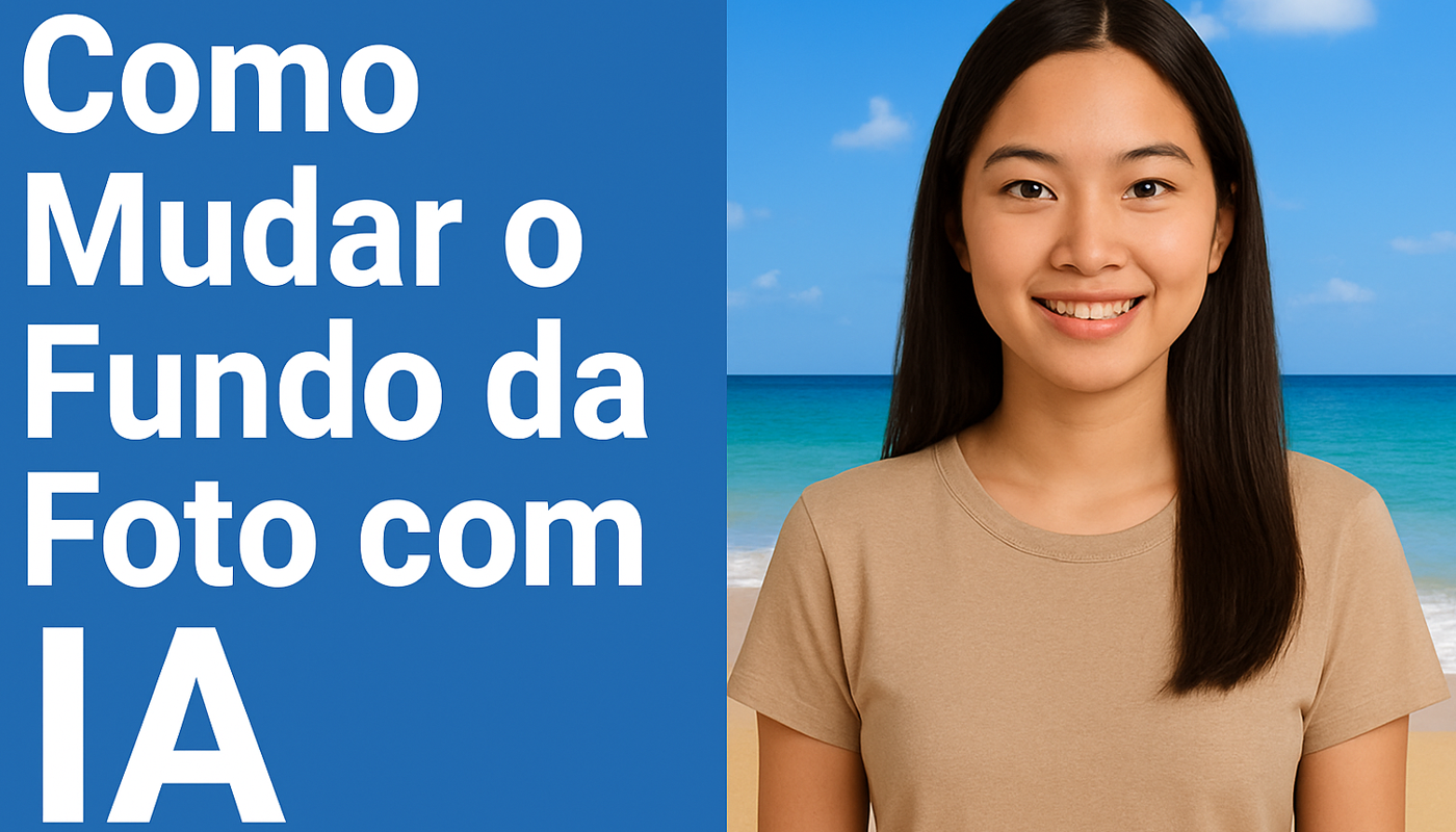 Como Mudar o Fundo da Foto com IA: Passo a Passo