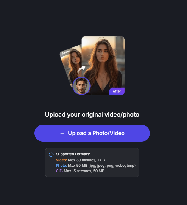 Face Swap con DeepSwaper