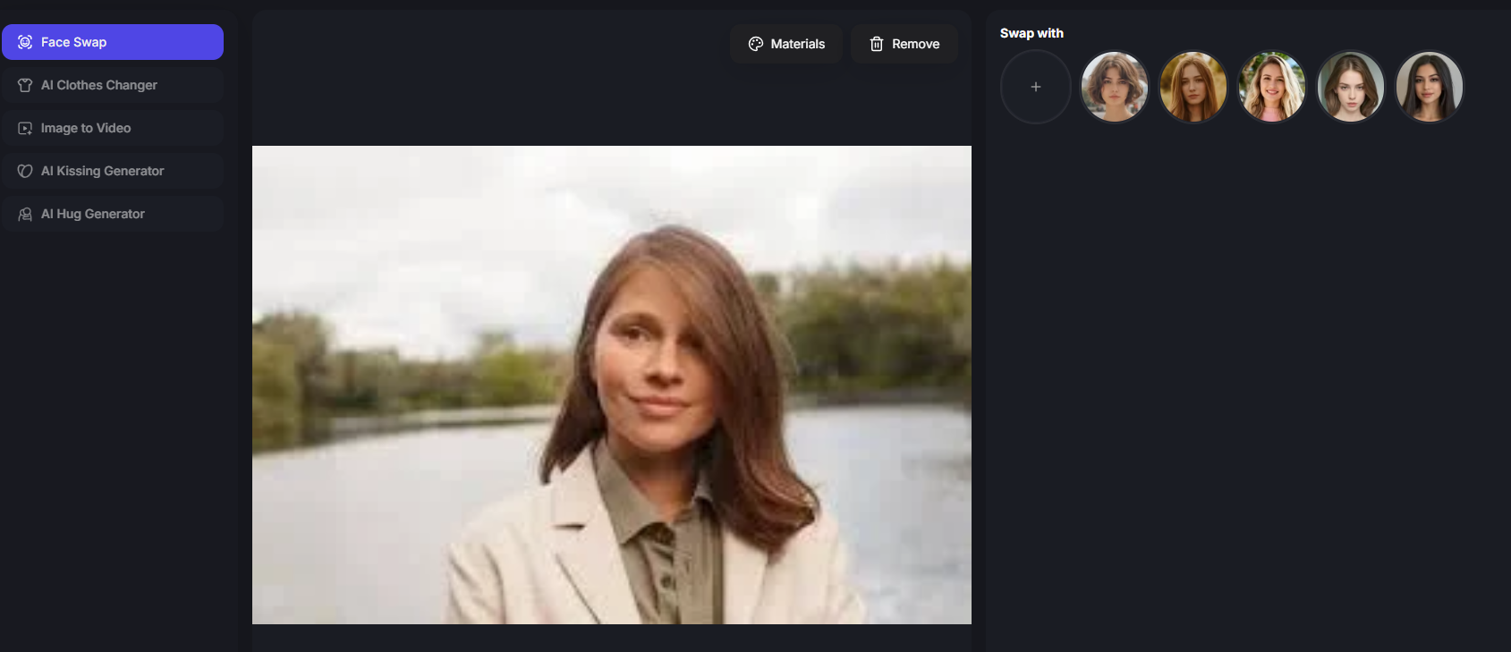 Subir imágenes a DeepSwaper