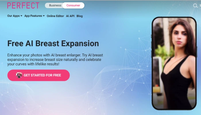 youcam para aumentar seios com ia